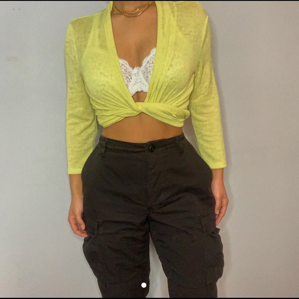 CLARA SUN WOO Tie-Up Cardigan